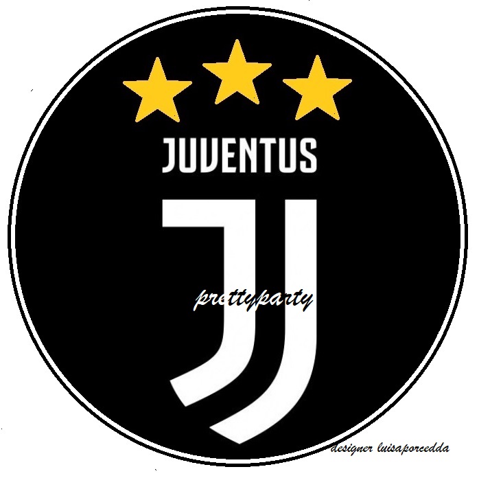 Cialda Decorativa per Torte Juventus
